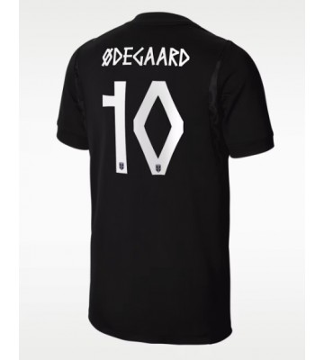 Norge Martin Odegaard #10 Replika Bortatröja VM 2026 Kortärmad